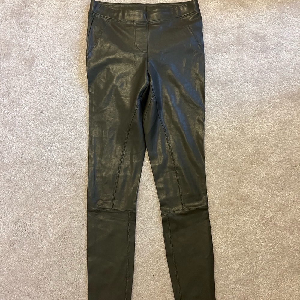 Aritzia Wilfred Leather Leggings